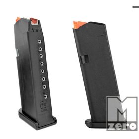   MAGAZINE 9X19 SLIM 01 (10RD, FOLLOWER ORANGE) 9x19 KESKENY TÁR 10-ES KAPACITÁS