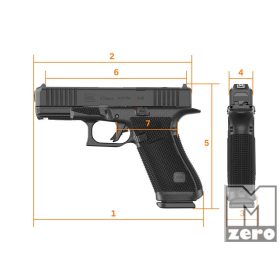 GLOCK 45 GEN 6 (MOS)