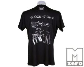 AKCIÓS KIFUTÓ Glock "engineering" poló fekete "S"