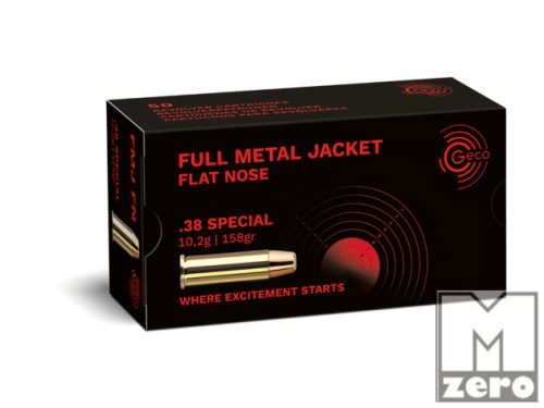 38Spec FMJFP 10,2g GECO CSAK SZEMÉLYES ÁTVÉTELLEL